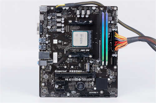 映泰 Biostar A520MH V6.0开箱测试/规格俱全、装机家用办公的AMD主机板好选择