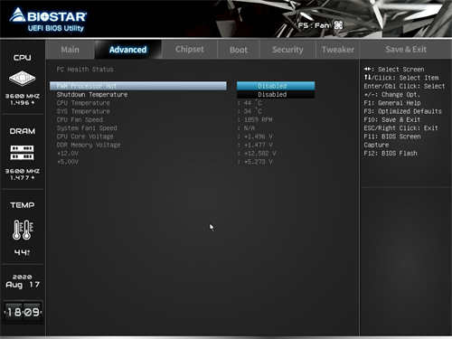 映泰 Biostar A520MH V6.0开箱测试/规格俱全、装机家用办公的AMD主机板好选择(27)