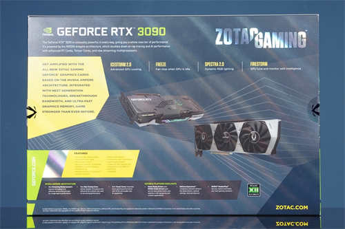 ZOTAC GAMING GeForce RTX 3090 Trinity/RTX 3090战 8K、战未来、占一个业界标竿(2)