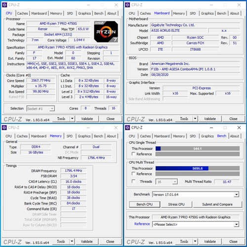 技嘉A520 AORUS ELITE开箱测试/ATX版型设计，AMD的最佳入门主机板选择(60)