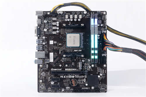 映泰 Biostar B550MH V6.0开箱测试/轻鬆入手B550晶片组的便宜主机板好选择