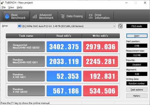 OWC Aura P12 4.0TB M.2 NVMe SSD开箱/创意不速限 容量存梦想(12)