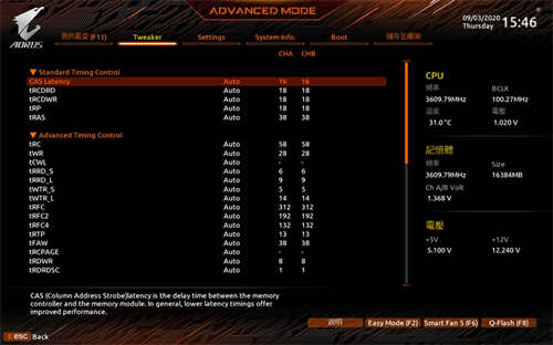 技嘉A520 AORUS ELITE开箱测试/ATX版型设计，AMD的最佳入门主机板选择(36)