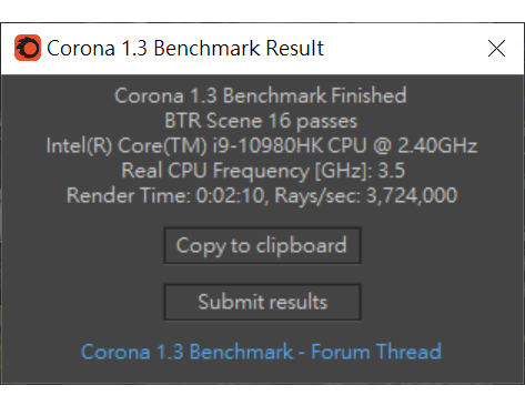 GIGABYTE AORUS 17X YB专业电竞笔电开箱测试/i9-10980HK、RTX 2080 SUPER、双330W变压器供电(46)