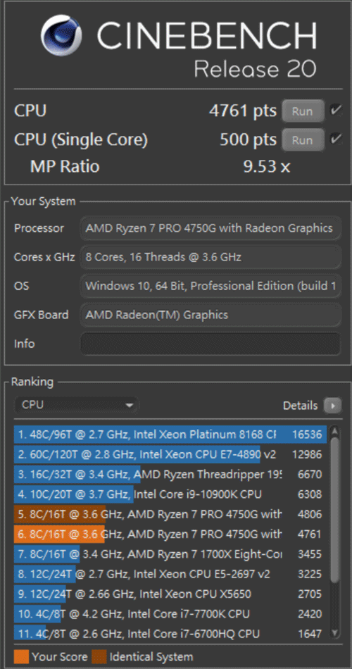GIGABYTE B550 VISION D主机板开箱测试ft. Ryzen 7 4750G主白色系高颜质Thunderbolt3好迅速(41)