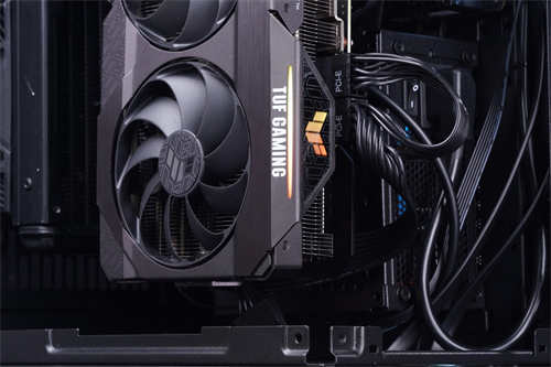 TUF Gaming RTX 3080 O10G GAMING显示卡测试/新TUF标誌设计、新设计散热模组(43)
