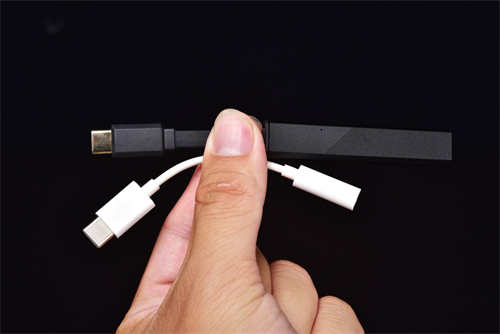 GIGABYTE ESSential USB DAC开箱 随身高音质 ESS SABRE HIFI, Type C 3.5mm(11)