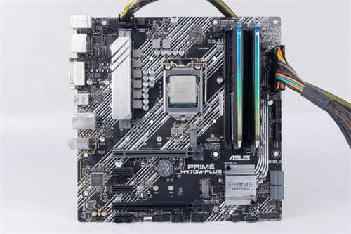 ASUS PRIME H470M-PLUS 开箱测试/市场上少见的M-ATX H470主机板好选择