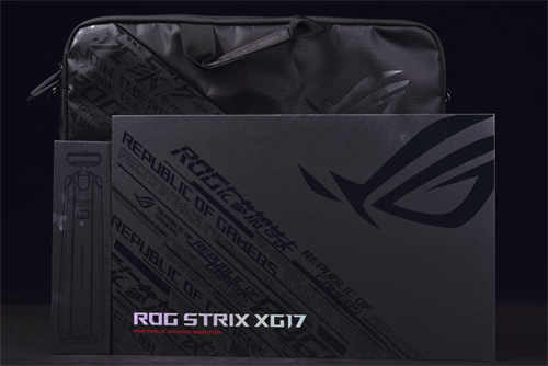 最强17吋可携电竞萤幕ASUS ROG STRIX XG17AHP开箱(1)