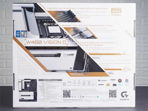 GIGABYTE W480 VISION D主机板开箱测试报告/建构入门工作站、创作者自用两相宜(3)
