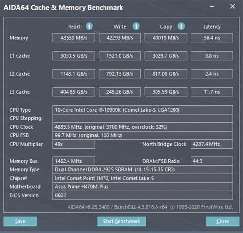 ASUS PRIME H470M-PLUS 开箱测试/市场上少见的M-ATX H470主机板好选择(47)