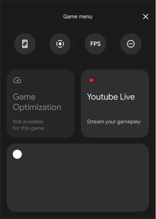Android 12原生游戏模式曝光：可录屏、显示FPS(2)