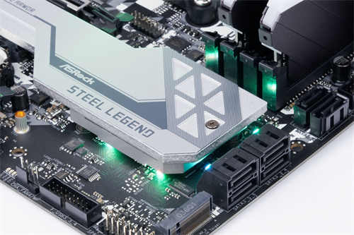 ASRock B550M Steel Legend/主流定位、功能与用料可靠的B550中阶主机板选择(9)