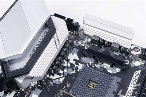 ASRock B550M Steel Legend/主流定位、功能与用料可靠的B550中阶主机板选择(11)