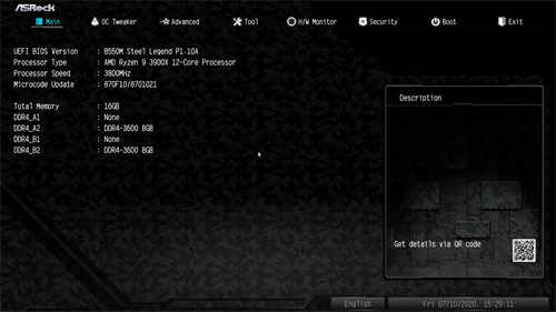 ASRock B550M Steel Legend/主流定位、功能与用料可靠的B550中阶主机板选择(40)