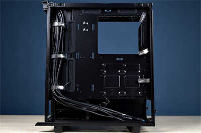 Fractal Design Define 7 Compact机壳开箱试组/ATX主机板空间，北欧极简美学(13)