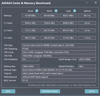 华擎ASRock H470 Steel Legend开箱/针对不超频用户的高规十代主机板好选择(66)