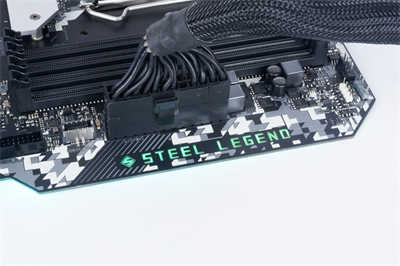 华擎ASRock H470 Steel Legend开箱/针对不超频用户的高规十代主机板好选择(14)