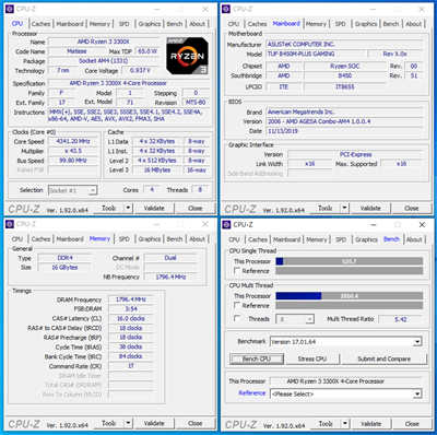 ASUS TUF B450M PLUS GAMING/五年保固可靠耐用、搭配R3 3300X的好选择(46)