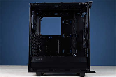 Fractal Design Define 7 Compact机壳开箱试组/ATX主机板空间，北欧极简美学(11)