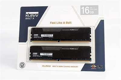 KLEVV BOLT X DDR4 3600记忆体开箱/铝製散热片、DJR颗粒、MIT製造-记忆体(1)