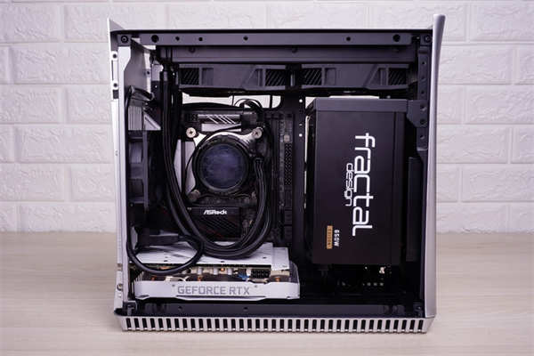 Fractal Design Era ITX机箱/实木上盖、流线铝合金外壳、一体式水冷、ATX/SFX随你装(28)