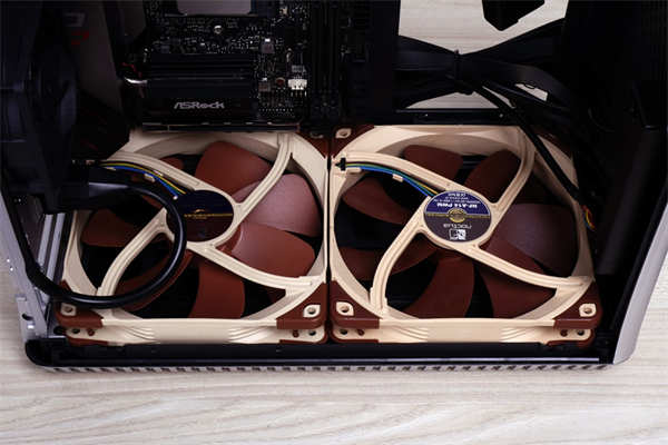Fractal Design Era ITX机箱/实木上盖、流线铝合金外壳、一体式水冷、ATX/SFX随你装(25)