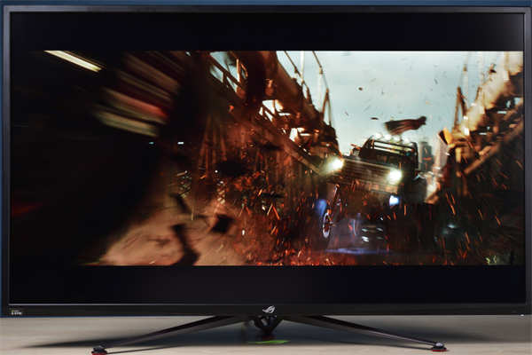 ASUS ROG PG43UQ大型电竞萤幕开箱/4K 144Hz HDR1000攻顶再一台(29)