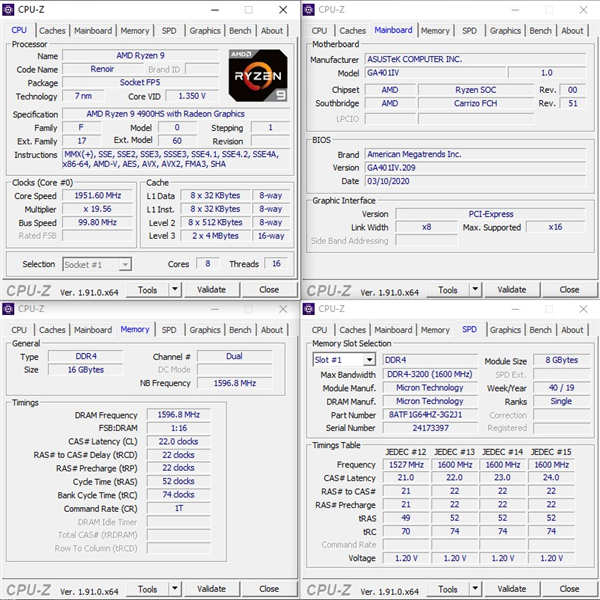 ASUS ROG Zephyrus G14测试报告/Ryzen 8C技压群雄(56)