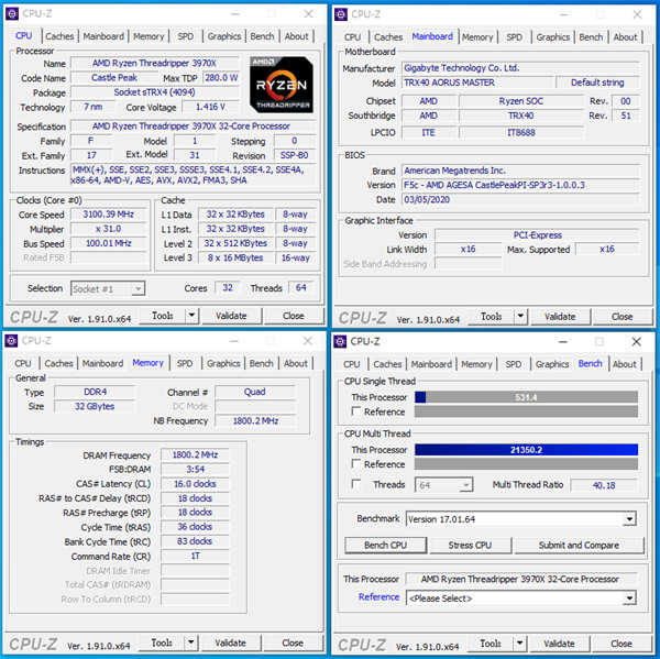 技嘉GIGABYTE TRX40 AORUS MASTER/同价格等级产品唯一搭载5GbE Lan、16+3相Infineon直出供电方案(63)