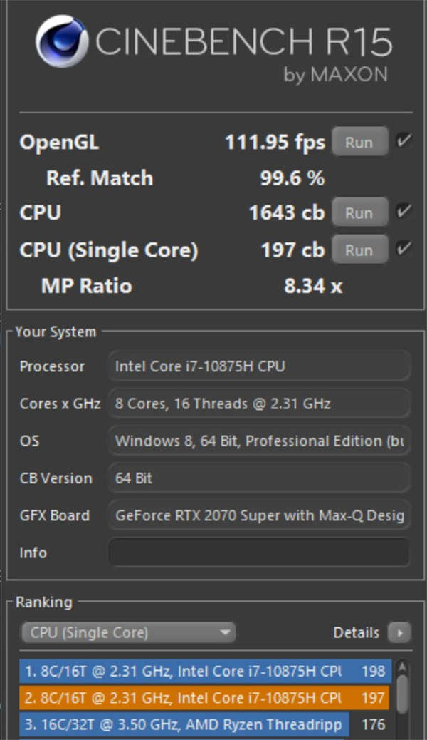 GIGABYTE AERO 17 HDR创作笔电测试报告/4K Pantone校色Studio效能优化(56)