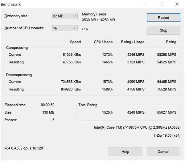 GIGABYTE AERO 17 HDR创作笔电测试报告/4K Pantone校色Studio效能优化(64)