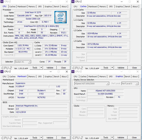 SuperMicro X11SRA-F 主机板开箱测试 / C422 晶片组、商用定位、Cascade Lake-W 支(31)