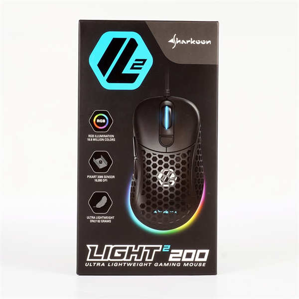 Sharkoon  Light 200/RGB轻量洞洞鼠又一生力军