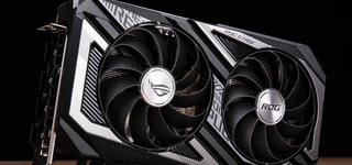 ROG STRIX RX 6600 XT OC 显示卡开箱 / 双轴向风扇 24.3cm 小短卡
