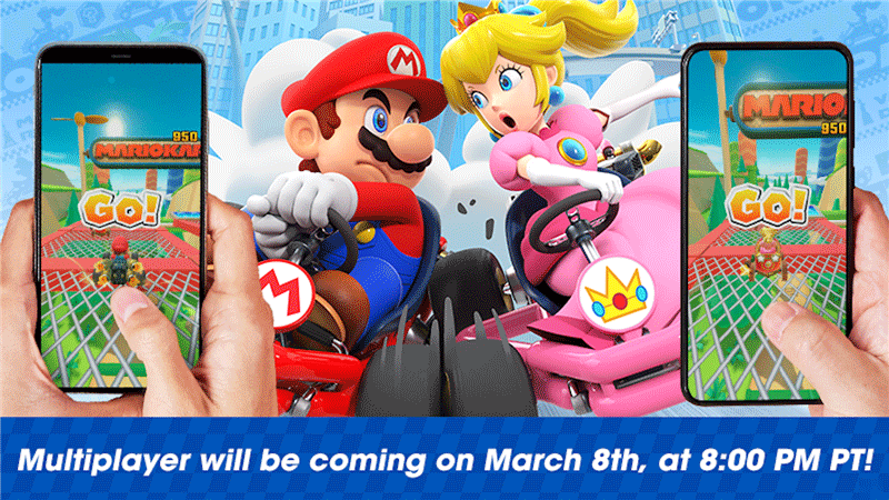 完成测试　Mario Kart Tour 多人对战模式正式推出
