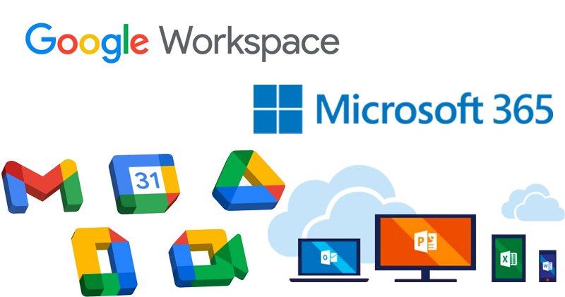 选Microsoft 365 还是 Google Workspace？