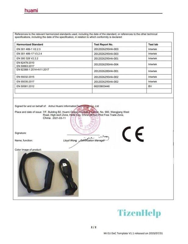 疑似小米手环 6 的实机照现身，外型看起来没有太大改变