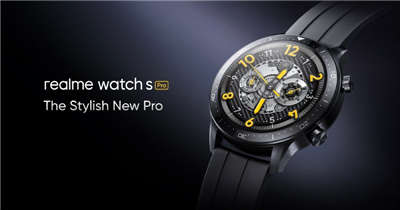 realme Watch S Pro 智慧手錶即将在台推出（规格重点整理）