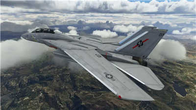 《微软飞行模拟》F-14新截图曝光 伦敦牛津机场公布
