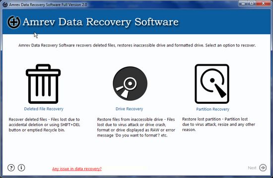Amrev Data Recovery磁盘数据恢复工具