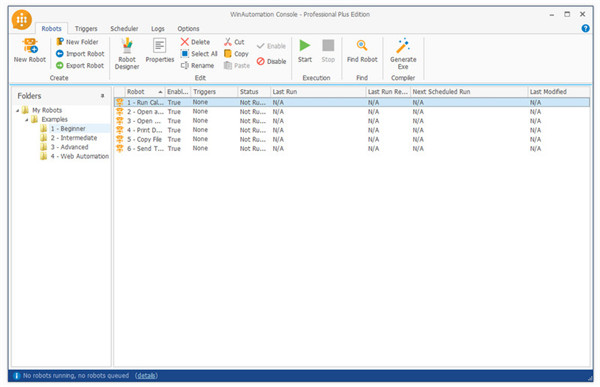 WinAutomation(自动化应用程序)