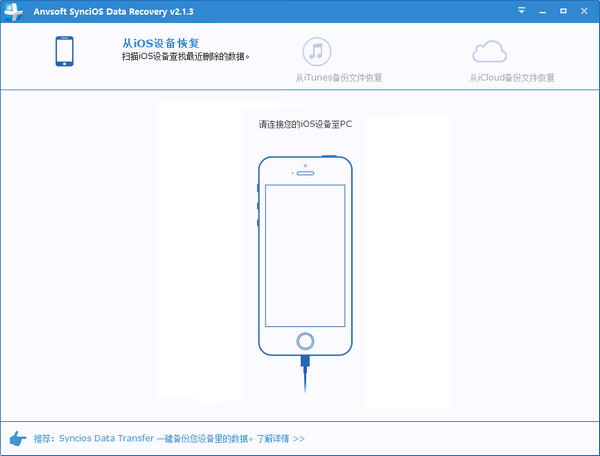 Anvsoft SynciOS Data Recovery(苹果数据恢复软件)