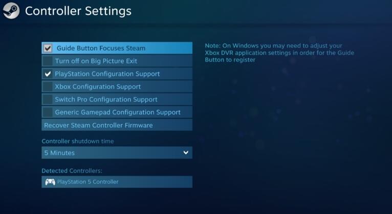 如何将PS5 DualSense控制器连接到PC(3)