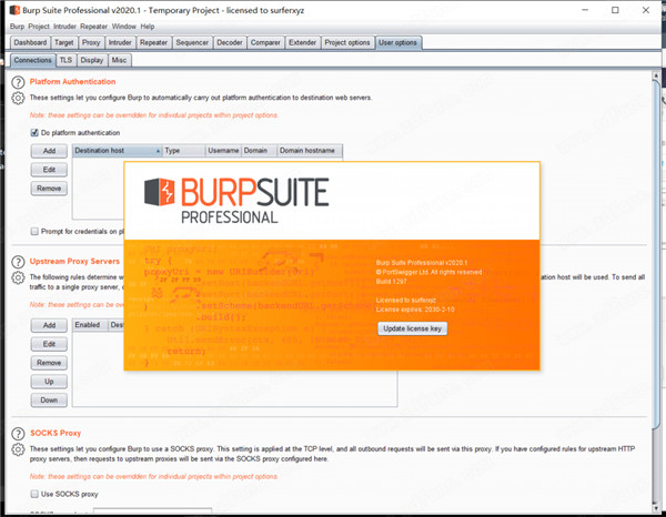 Burp Suite Pro(渗透测试工具)