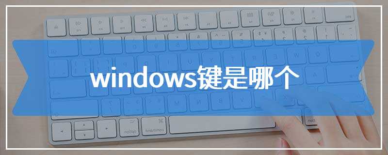 windows键是哪个