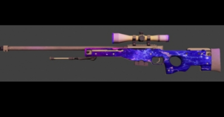 求生之路2CSGO AWP SKIN星空MOD