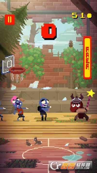 Basketball vs Zombies