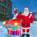 圣诞老人汽车驾驶3Dv1.0