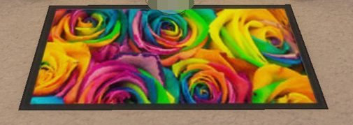 模拟人生4彩虹玫瑰地毯MOD